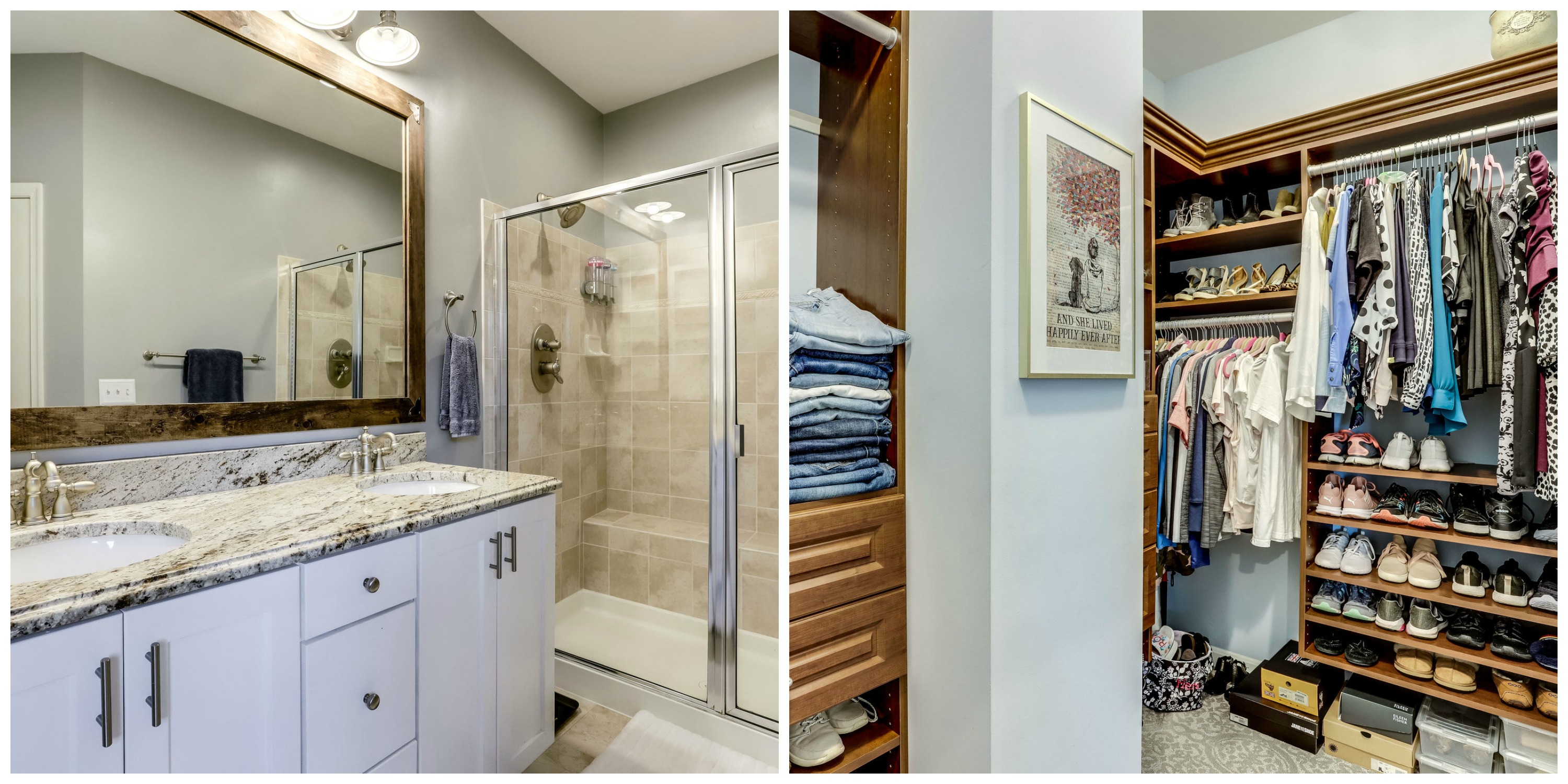 43595 Popes Creek Sq -Lansdowne Town Center- Owners Bathroom and Closet