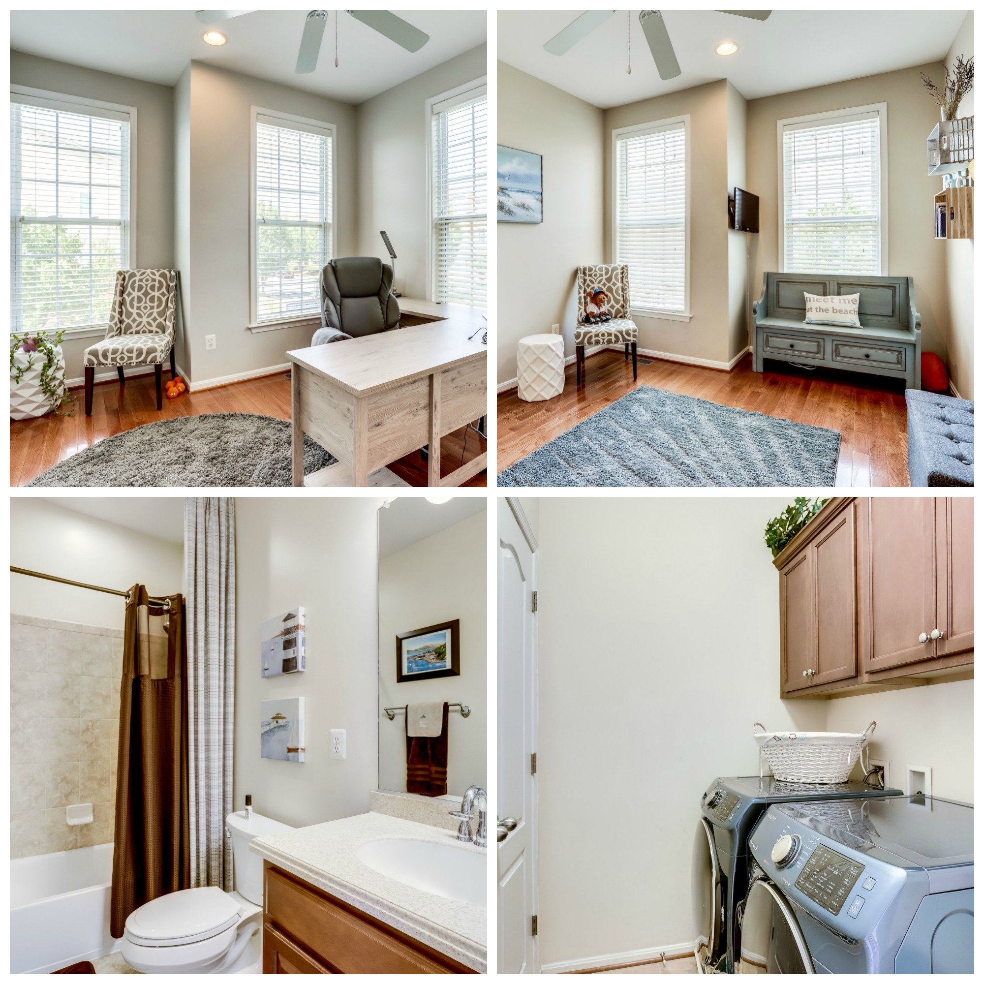 43595 Popes Creek Sq -Lansdowne Town Center- Second Story Bedrooms, Bathroom, and Laundry