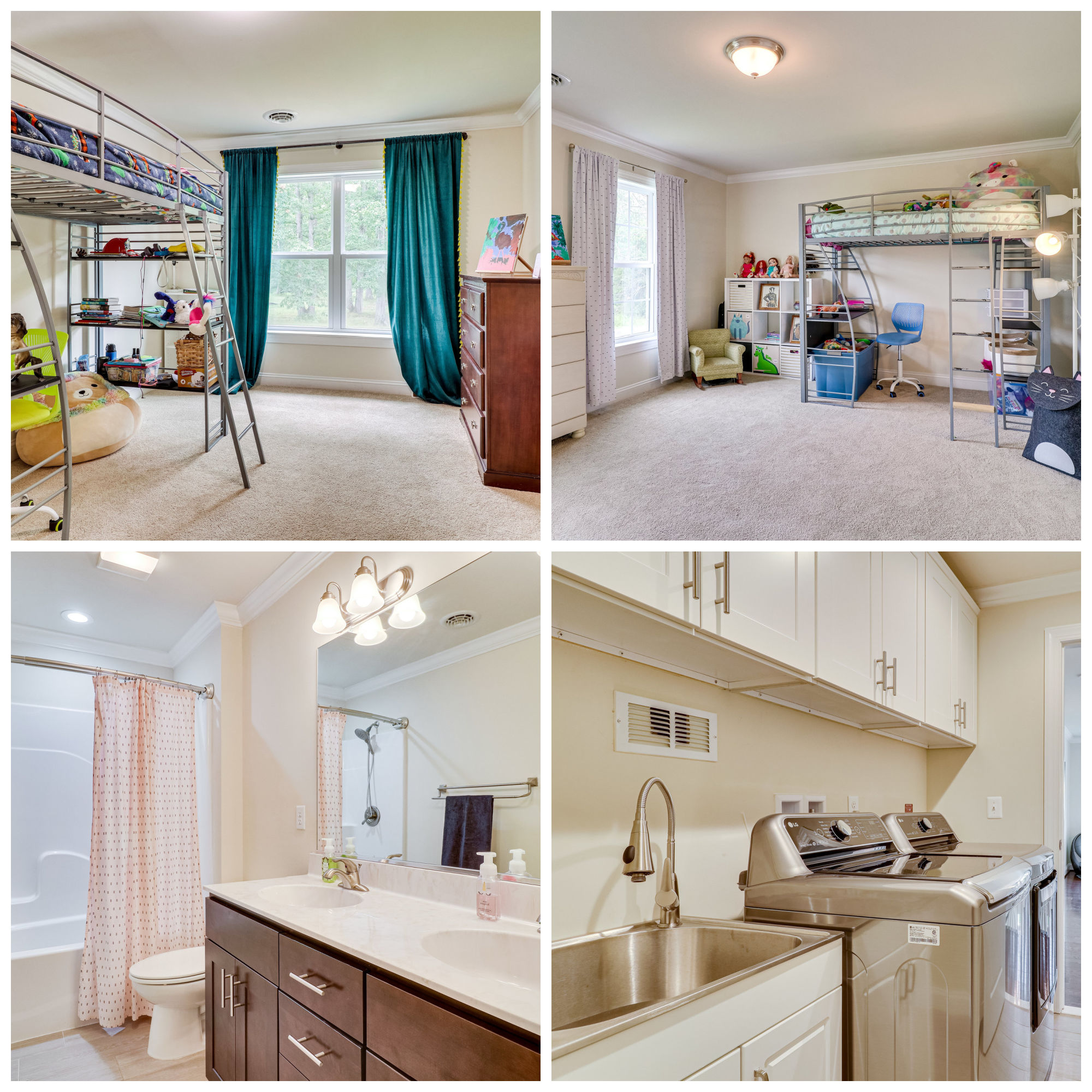 20166 Redrose Dr, Sterling- Additional Bedrooms, Bathroom, and Laundry
