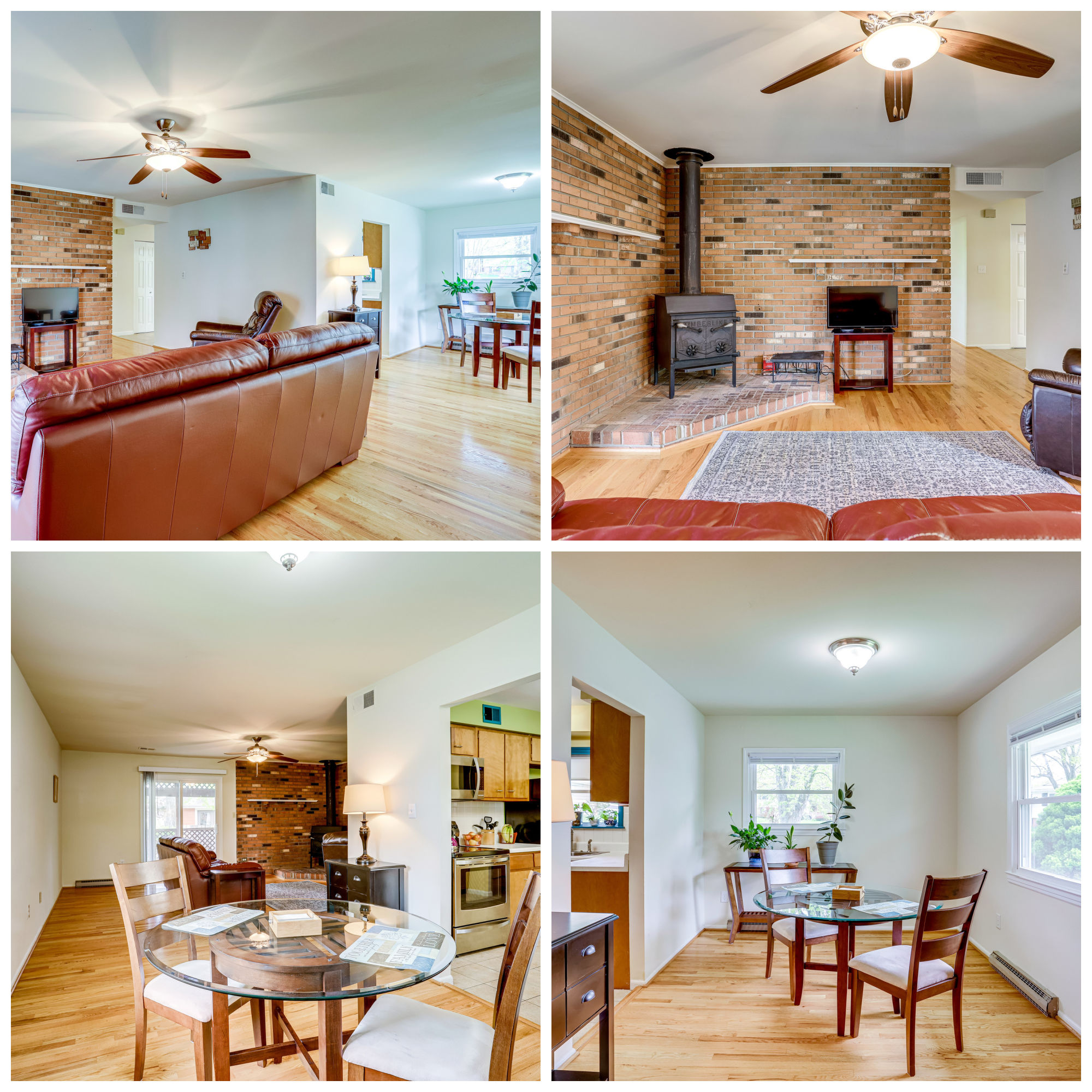 605 E Roanoke Rd, Sterling- Living and Dining Room