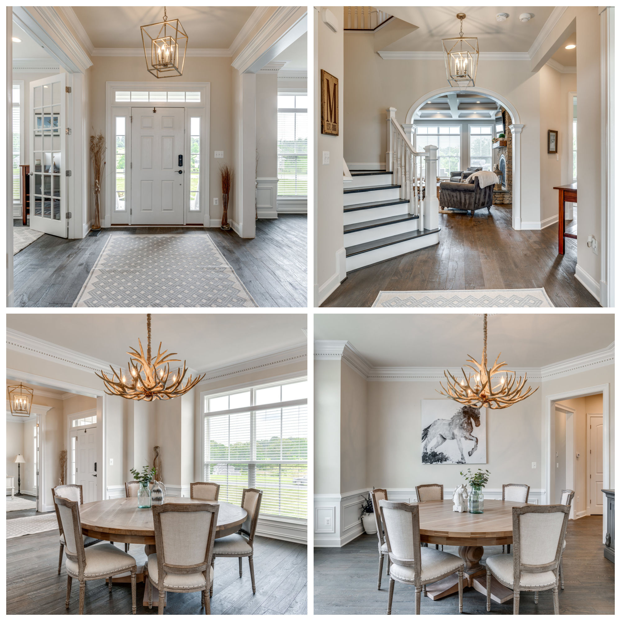 35664 Sweet Branch Ct, Purcellville- Foyer and Dining Room