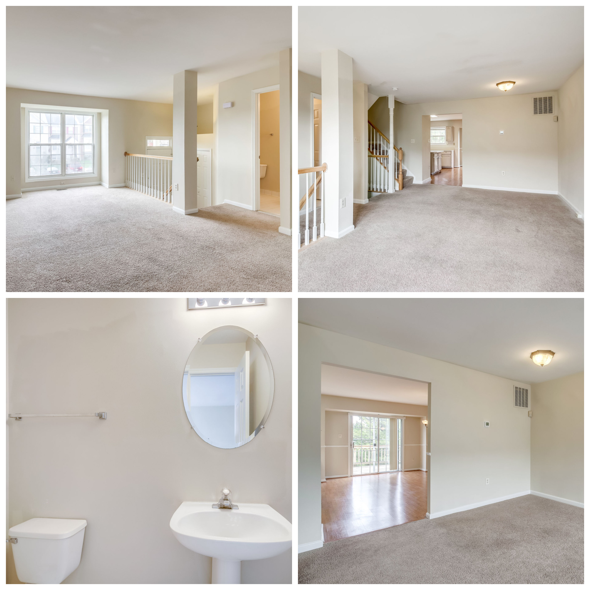 8404 Tackhouse Loop, Gainesville- Living Room and Powder Room