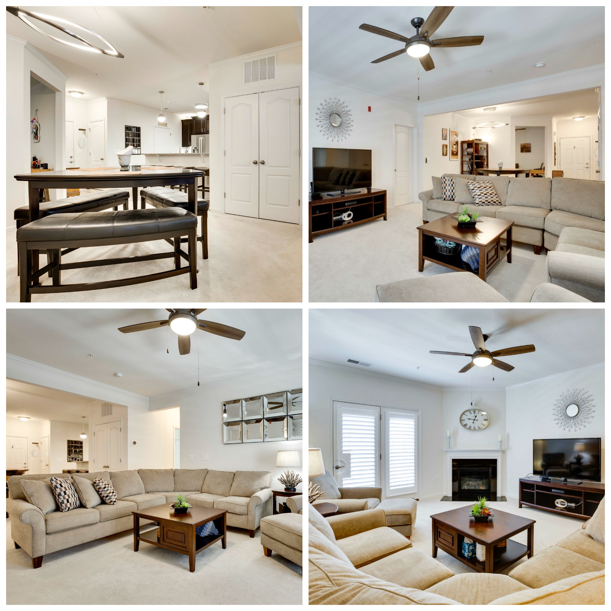 24661 Woolly Mammoth Ter Unit #305, Stone Ridge- Dining and Living Room