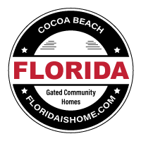 LOGO: Cocoa Beach gated community homes for sale