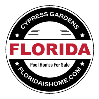 LOGO: Cypress Garden pool homes for sale