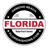 LOGO: Ormond Beach waterfront homes for sale