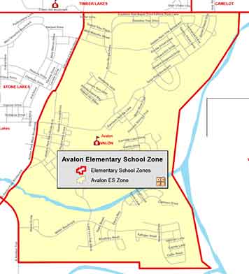 OCPS Avalon Elementary Map