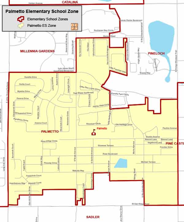 Homes For Sale In The Palmetto Elementary School Zone