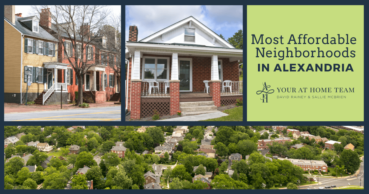 8 Affordable Neighborhoods in Alexandria VA