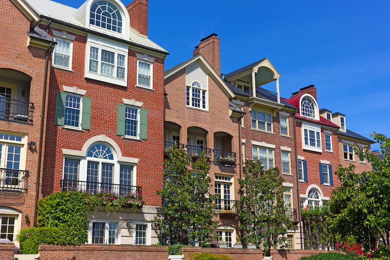 Home Types in Old Town Alexandria