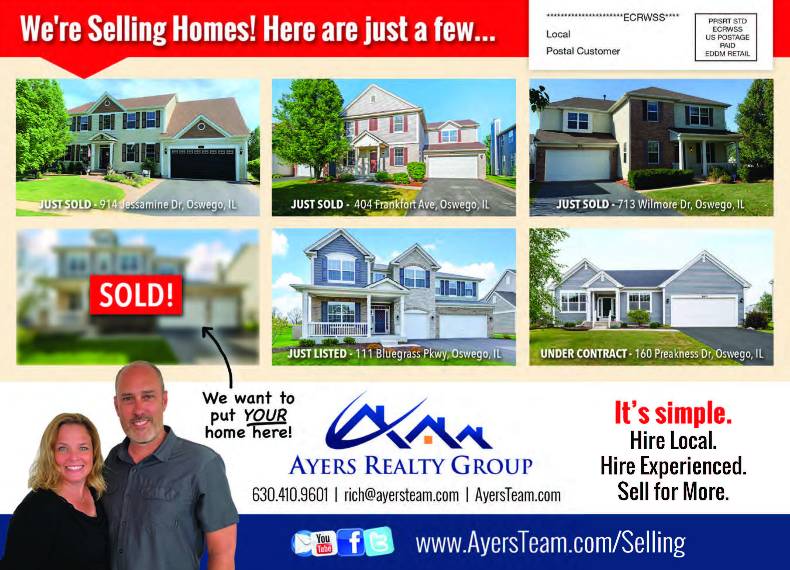 were selling homes