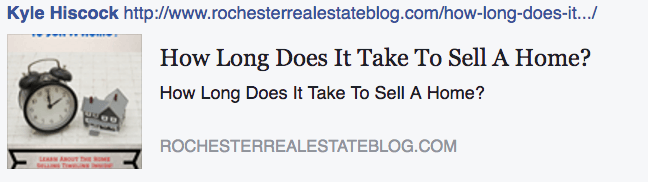 How long does it take to sell a home?
