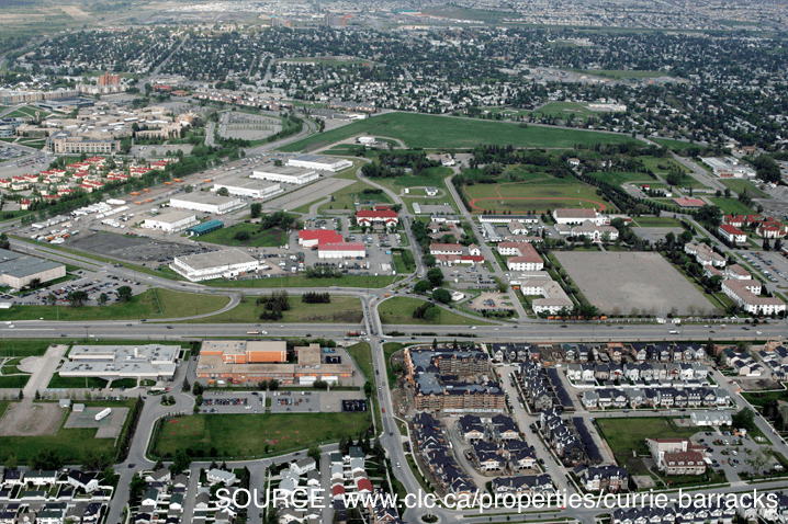 Currie Barracks Development in Calgary