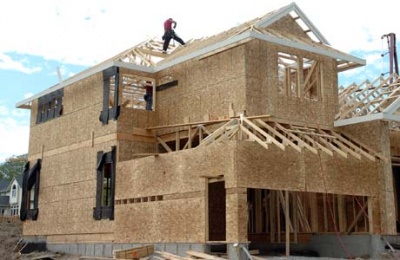 Home construction in Calgary