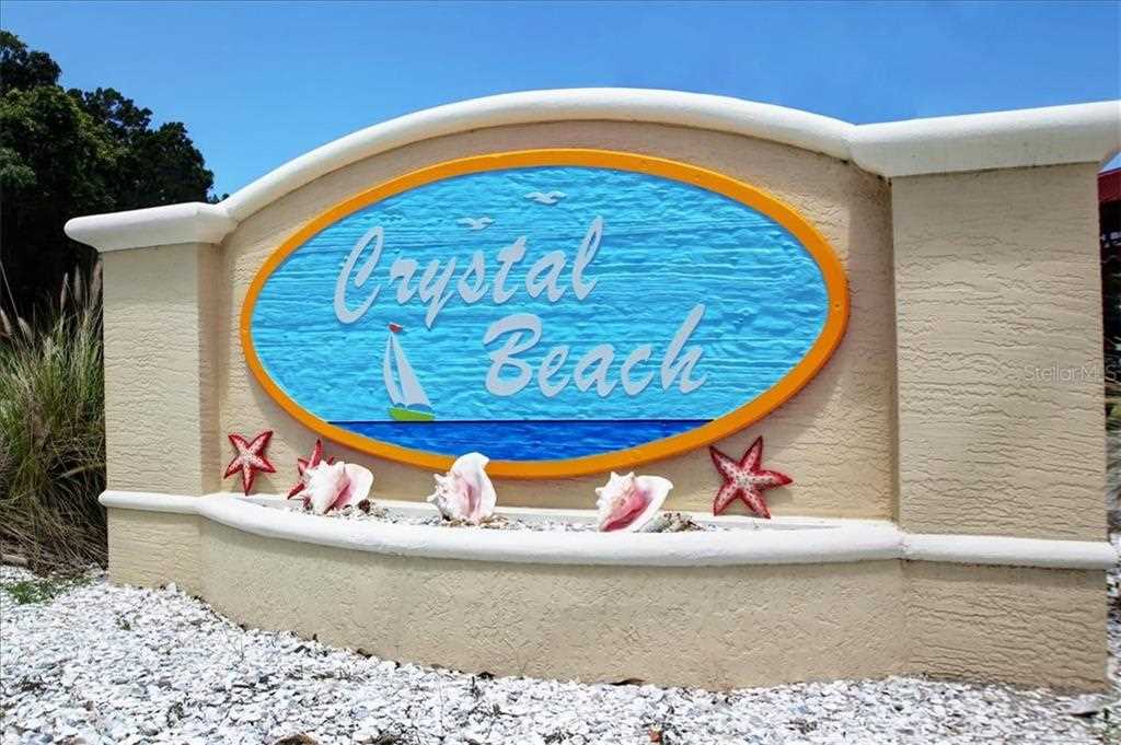 Crystal Beach Heights Sub Sign