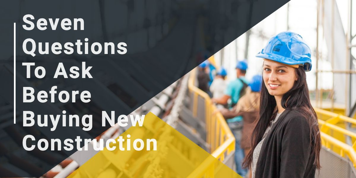 Girl wearing a hard hat on a construction site