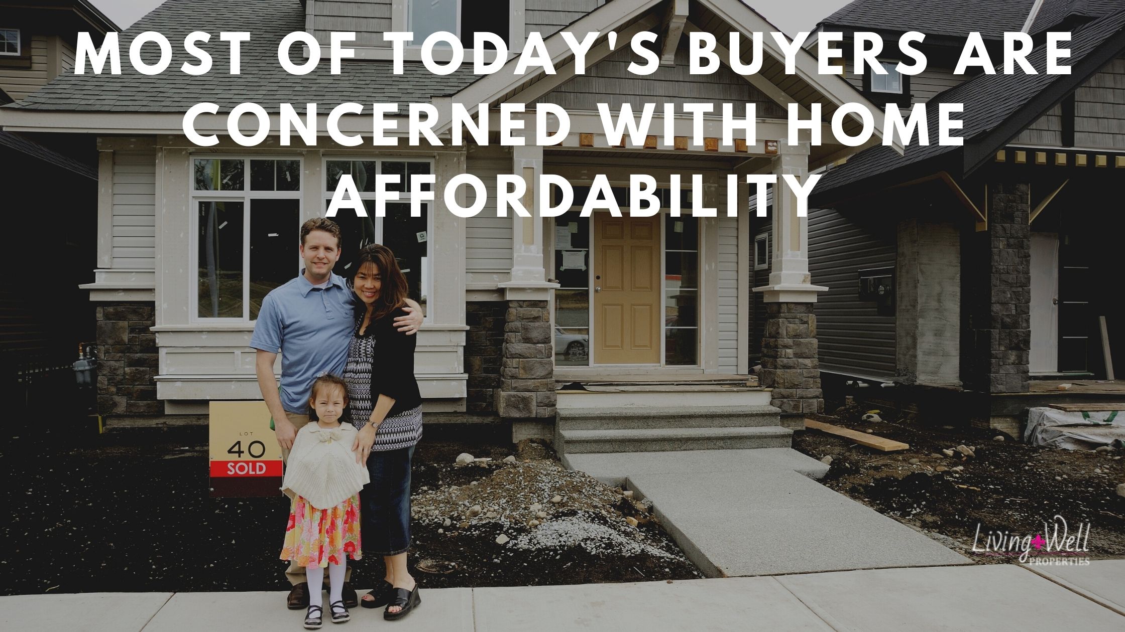 Most of Today's Buyers are Concerned with Home Affordability