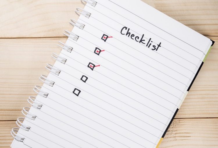 A Checklist For the First-Time Homebuyer