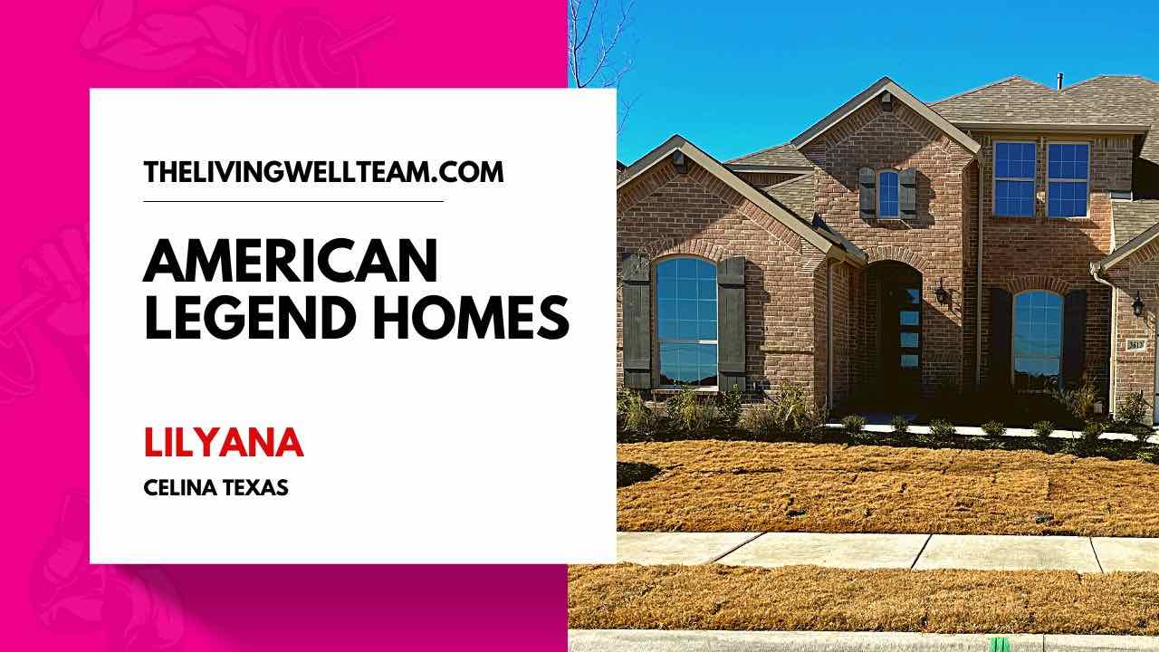 Building a new construction American Legend Home at Lilyana in Celina Tx