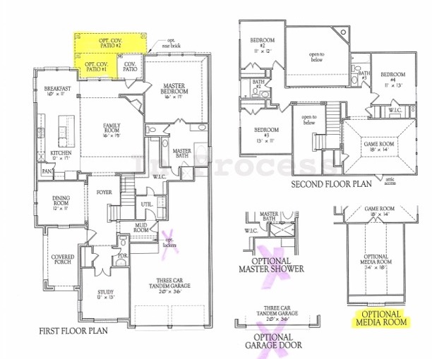 Building A Darling Home At Windsong Ranch In Prosper Tx   Darling Floorplan 5487 