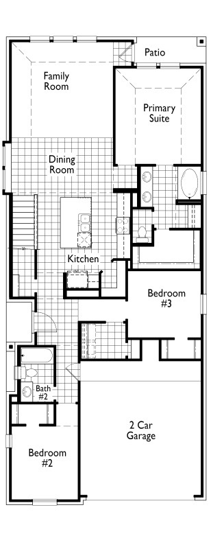 Highland Homes The Windsor floorplan