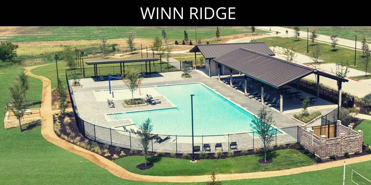 Winn Ridge Swimming Pool in Aubrey Tx