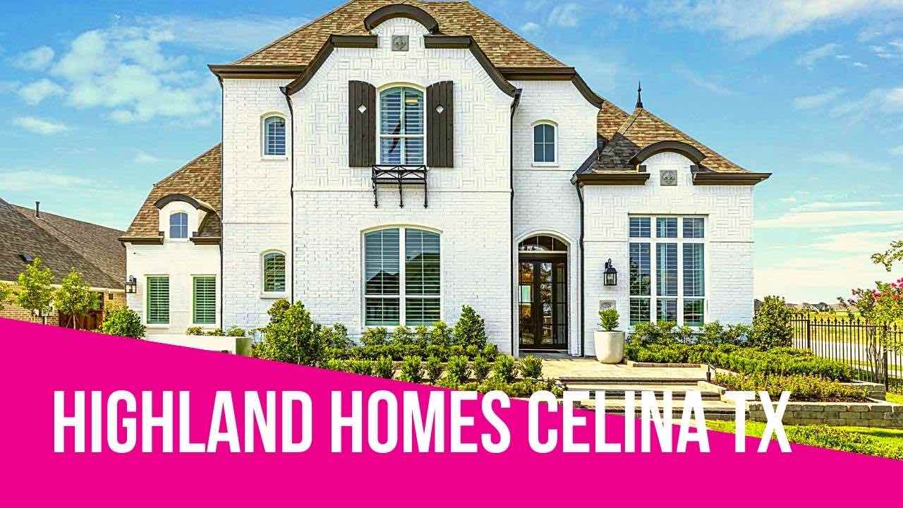 A beautiful Highland Home model in Celina Tx