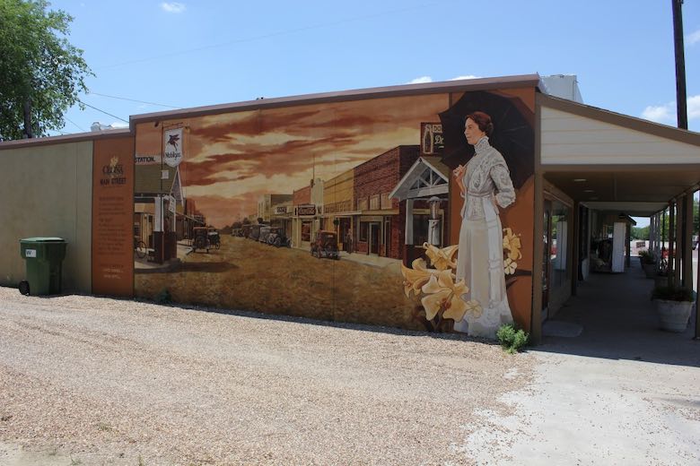 Texas Mural in Celina Tx