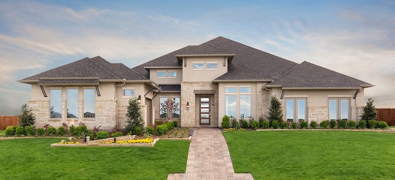A New Home by Coventry Homes in Star Trail Prosper Tx