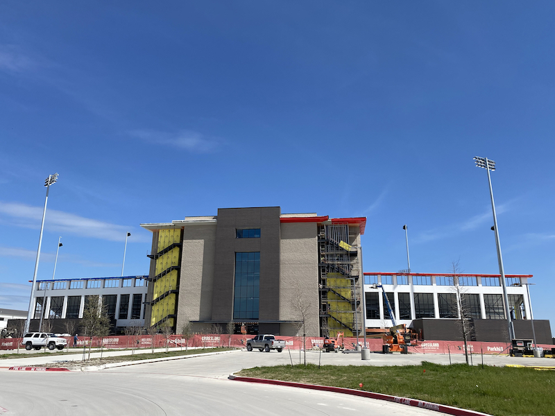 Melissas New Football Stadium Under Construction 2023