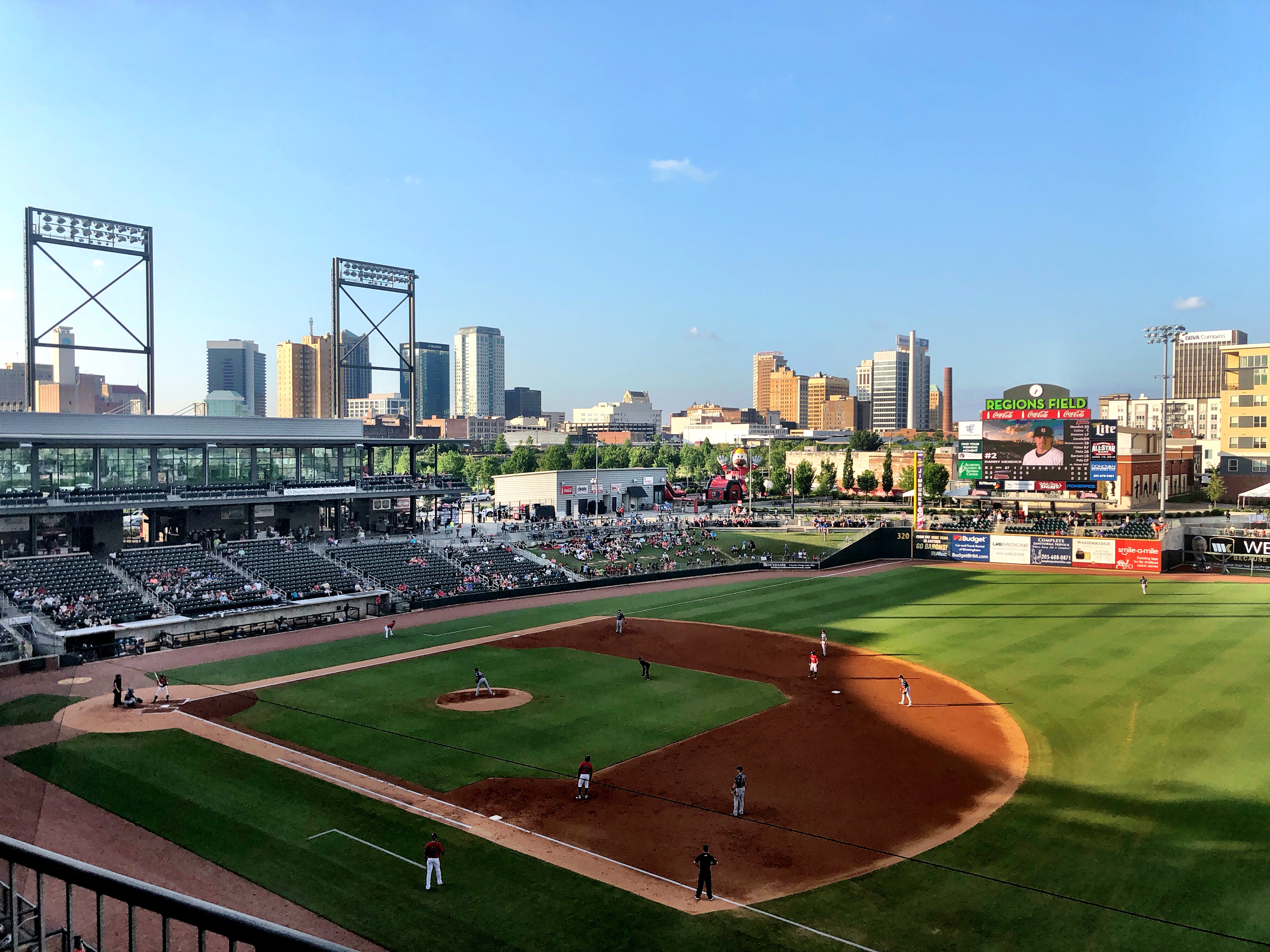 Birmingham Barons Welcome '64 Barons To Regions Field