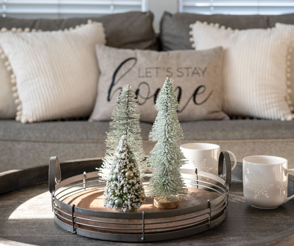 Stylish winter home decor