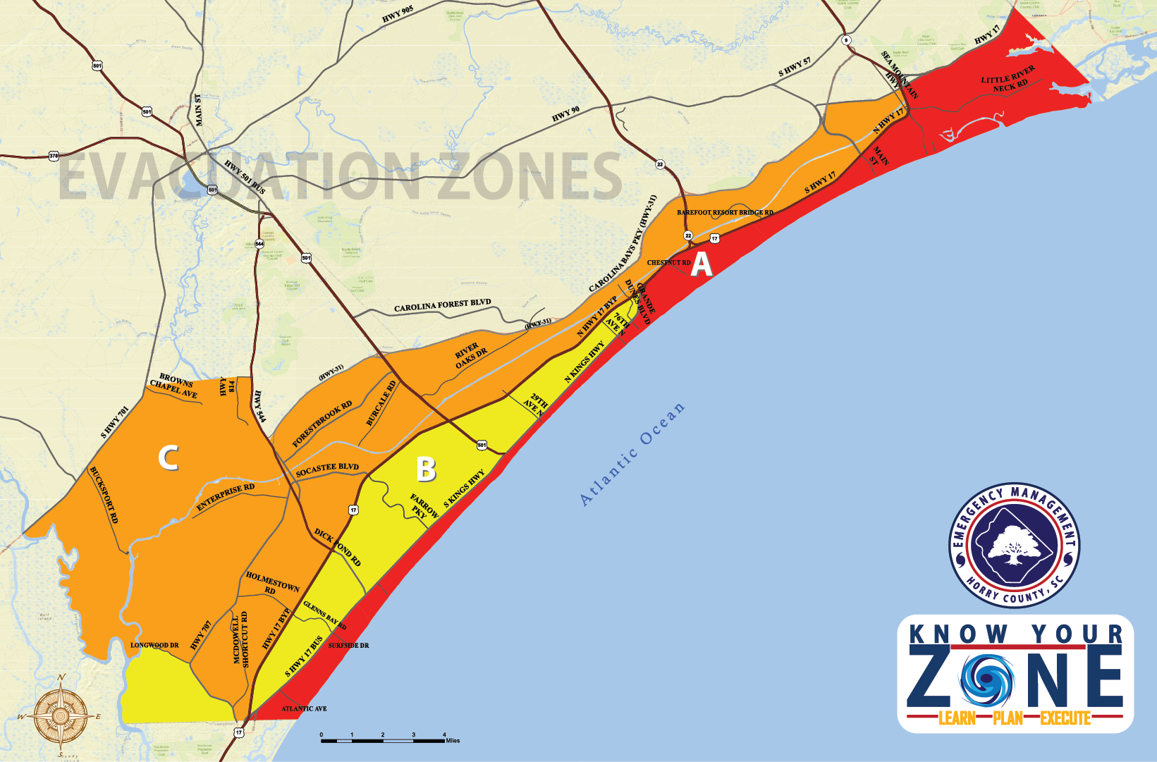 Horry county flood zone map