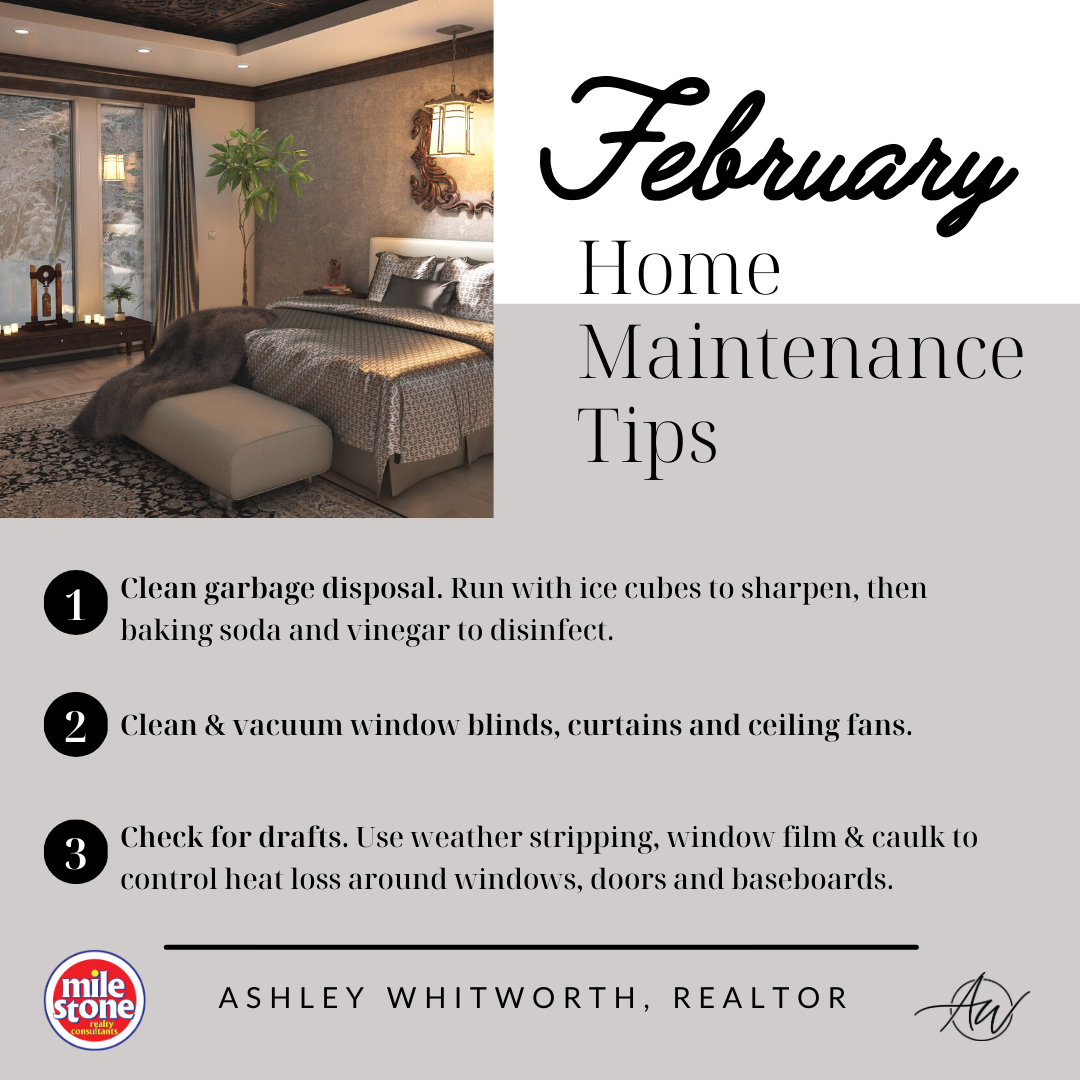 February 2021 Home Maintenance Tips