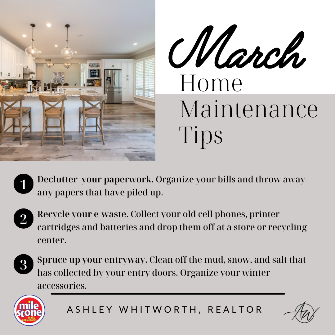 March 2021 Home Maintenance Tips