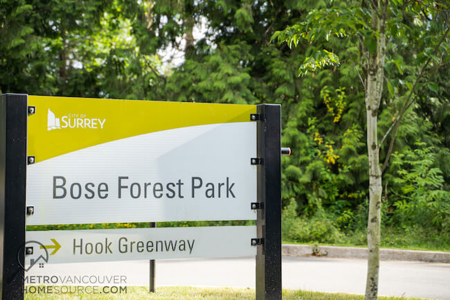 Bose Forest Park in Cloverdale, Surrey, British Columbia