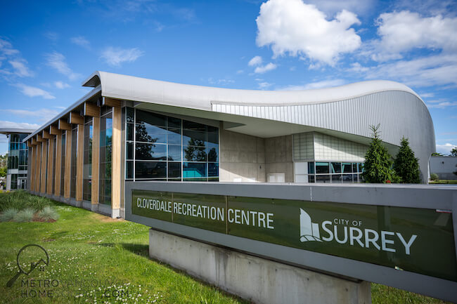 Cloverdale Recreation Centre in Cloverdale, Surrey, British Columbia