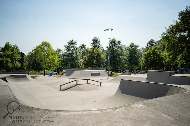 Lafarge Park Skatepark in Coquitlam, British Columbia