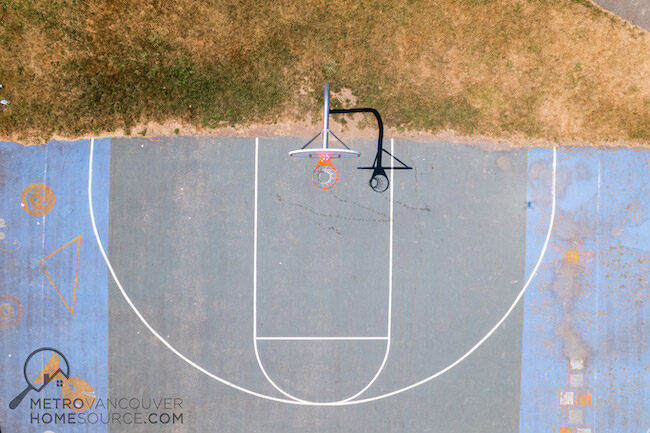 Basketball Court in Delta, Surrey, British Columbia