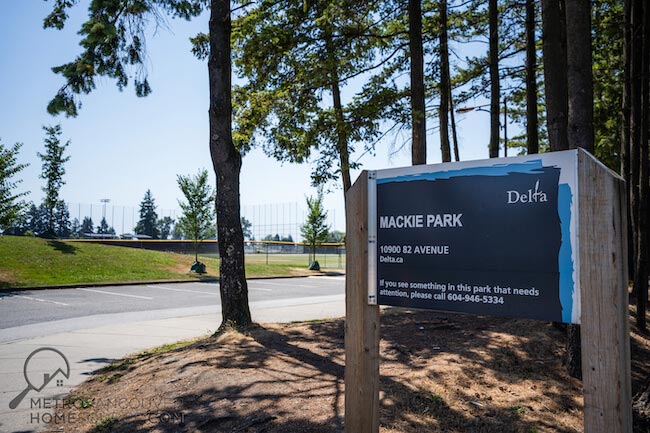 Mackie Park in Delta, Surrey, British Columbia